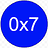 0x7