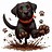 Muddy-paws